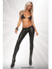 Wetlook-leggings 18035 black croc