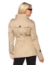 Trenchcoat kurz 13425 Beige