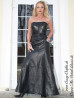 Lederkleid 4-052 Schwarz